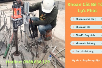 Báo giá dịch vụ khoan rút lõi bê tông tại Đồng Nai