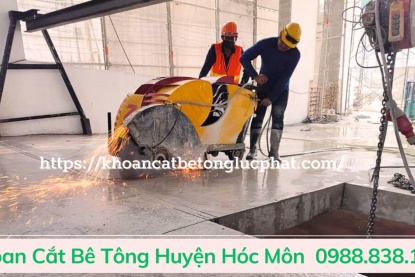 Khoan cắt bê tông Huyện Hóc Môn Giá Rẻ