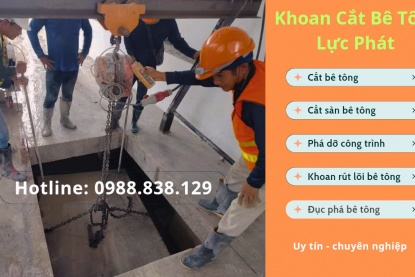 Dịch vụ cắt sàn bê tông Quận 9 chuyên nghiệp, giá tốt nhất