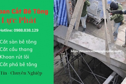 Dịch vụ cắt sàn bê tông tại quận Bình Thạnh chuyên nghiệp