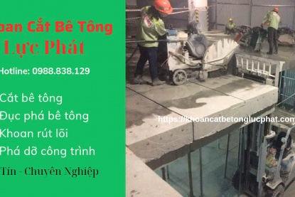 Cắt sàn bê tông chuyên nghiệp