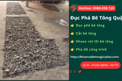 Đục phá bê tông Quận 1 uy tín