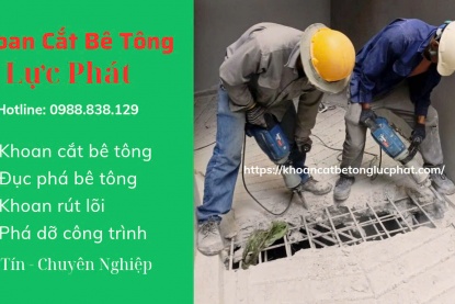 Đục phá bê tông tại Thủ Dầu Một Chuyên nghiệp