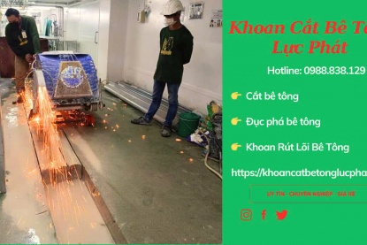 Khoan Cắt Bê Tông Tại Phú Mỹ