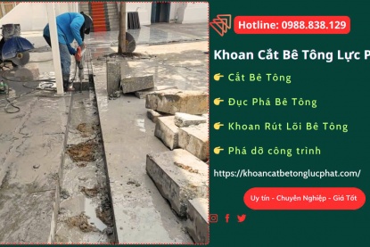 Khoan Cắt Bê Tông Tại Tây Ninh Uy Tín, Thi Công Nhanh