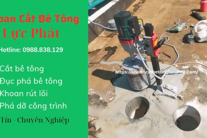 Khoan Sàn Bê Tông Quận 12 Chuyên Nghiệp