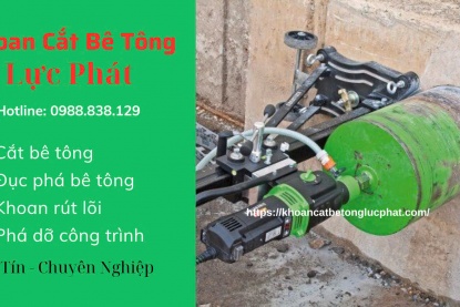 Khoan Sàn Bê Tông Tại Gò Vấp Uy Tín, Chuyên Nghiệp