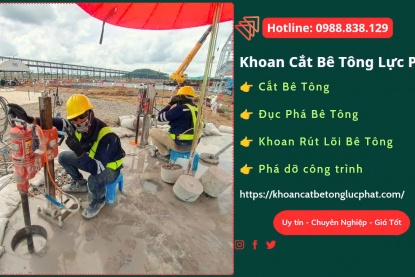 Khoan Sàn Bê Tông Tại Long An Dịch Vụ Uy Tín Giá Rẻ