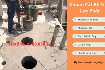 Khoan Sàn Bê Tông Quận 7 Uy Tín, Giá Rẻ