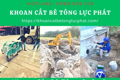 Khoan cắt bê tông tại Quận 3 uy tín, chuyên nghiệp