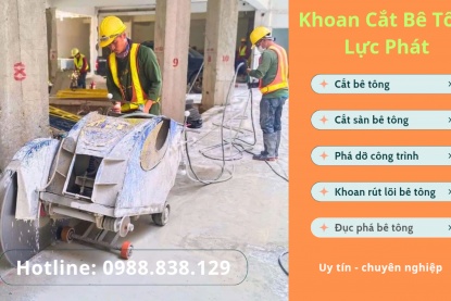Khoan cắt bê tông huyện Định Quán giá rẻ