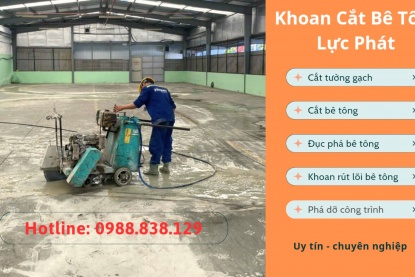 Khoan cắt bê tông huyện Vĩnh Cửu uy tín