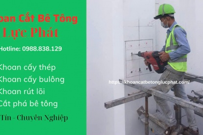 Khoan cấy thép tại Tây Ninh Chuyên Nghiệp và Hiệu Quả