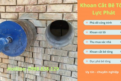 Khoan rút lõi bê tông tại thuận an, uy tín, giá rẻ