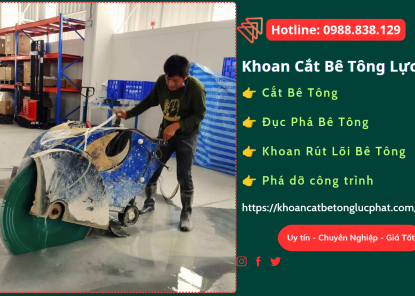 Cắt bê tông tại Bình Dương chuyên nghiệp