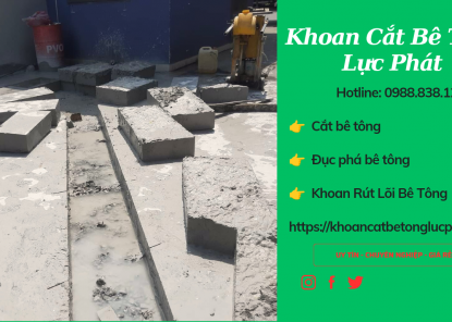 Khoan cắt bê tông tại Bến Cát chuyên nghiệp