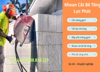 Cắt đục tường gạch tại Đồng Nai chuyên nghiệp