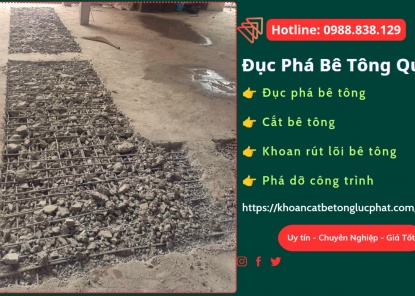 Đục phá bê tông Quận 1 uy tín