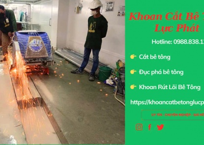 Khoan Cắt Bê Tông Tại Phú Mỹ
