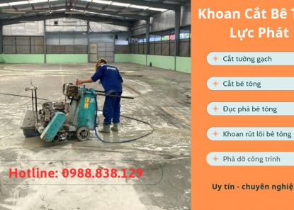 Khoan cắt bê tông huyện Vĩnh Cửu uy tín