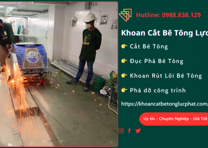 Khoan cắt bê tông tại Biên Hòa uy tín