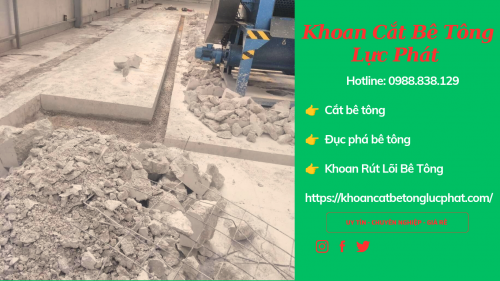 Thi công cắt bê tông nền nhà xưởng tại bình dương chuyên nghiệp