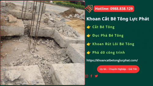 Cắt đục bê tông tại quận 5 chuyên nghiệp