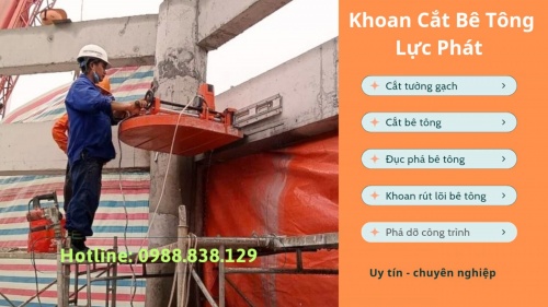 Cắt đục phá dỡ tường gạch tại bình dương chuyên nghiệp