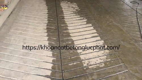 Cắt rãnh ramp dốc bê tông uy tín