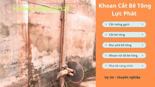 Cắt tường mở ô cửa tại bình dương