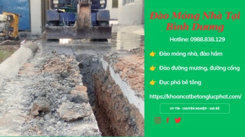Đào đường cống thoát nước tại bình dương thi công chuyên nghiệp