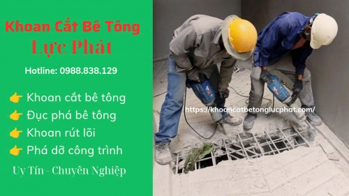 Thi công đục phá bê tông Quận Gò Vấp chuyên nghiệp
