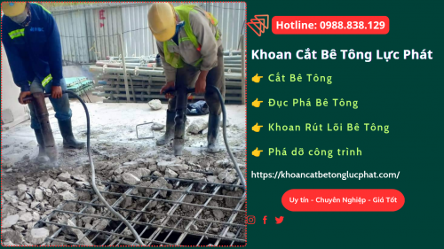 Đục phá bê tông tại quận 8 thi công chuyên nghiệp