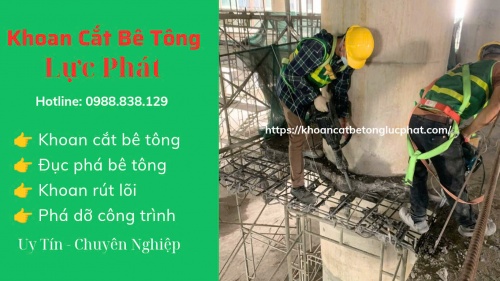 Thi công đục phá bê tông tại Tân Uyên dịch vụ chuyên nghiệp