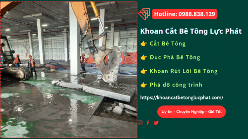 Thi công đục phá dỡ bê tông bằng xe cơ giới tại huyện củ chi thi công nhanh chóng, giá rẻ