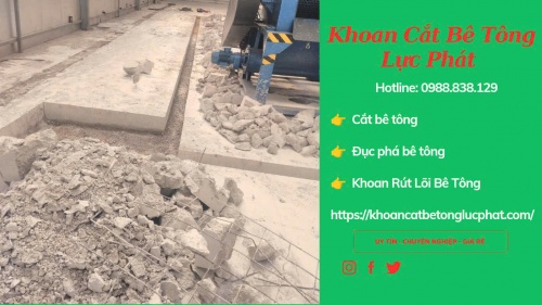 Đục phá bê tông tại Tây Ninh uy tín, giá rẻ