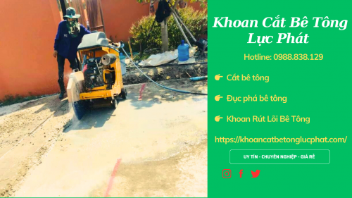 Thi công khoan cắt bê tông huyện hóc môn nhanh chóng