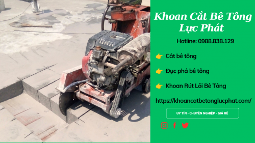 Thi công khoan cắt bê tông quận 7 giá rẻ
