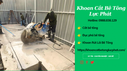 Thi công cắt bê tông tại thủ dầu một bình dương chuyên nghiệp
