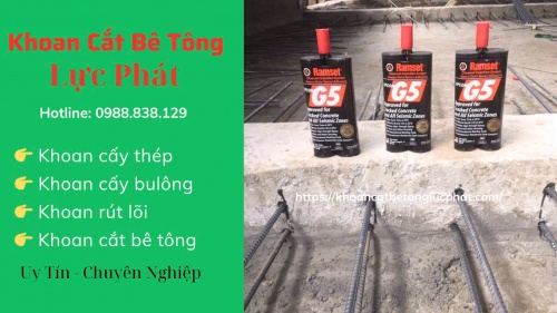 Khoan cấy thép chờ tại bình phước uy tín, chuyên nghiệp
