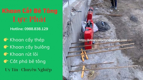 Khoan cấy thép tại tây ninh thi công chuyên nghiệp