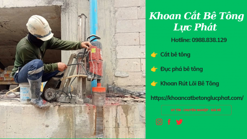 Khoan rút lõi bê tông quận 11 chuyên nghiệp giá rẻ