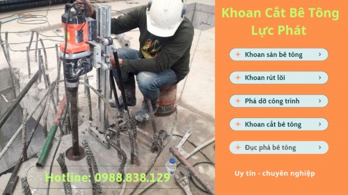 Khoan sàn bê tông tại đồng nai giá rẻ