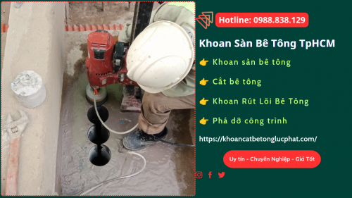 Khoan sàn bê tông tại tphcm chuyên nghiệp
