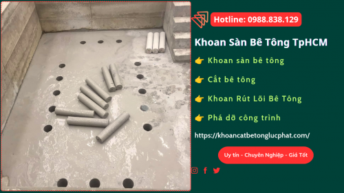 Khoan sàn bê tông tphcm thi công nhanh chóng