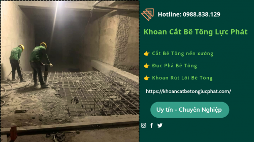 Thi công phá dỡ bê tông tại tỉnh bình dương uy tín chuyên nghiệp