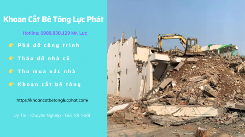 Phá dỡ công trình tháo dỡ nhà cũ tại tp hcm chuyên nghiệp