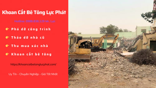 Phá dỡ nhà tại tphcm chuyên nghiệp