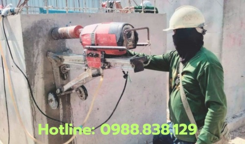 Hướng dẫn thi công khoan rút lõi bê tông chi tiết nhất