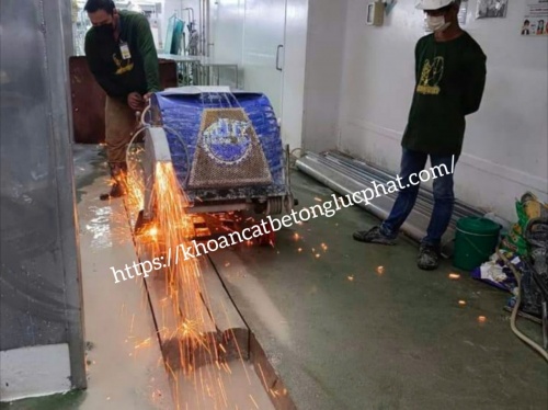 Thi công cắt sàn bê tông chuyên nghiệp